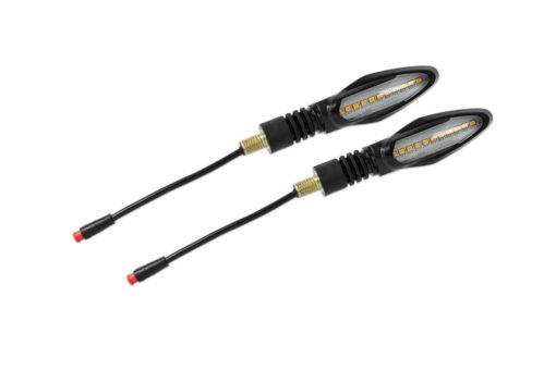 LED Laufblinker-Set | Hinten | Mit Kabelbaum | Passend für alle E-Chopper Modelle